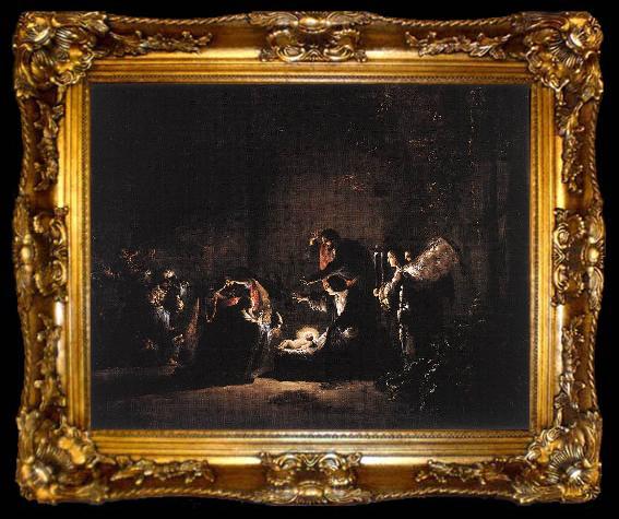framed  BRAMER, Leonaert The Adoration of the Magi dfkii, ta009-2